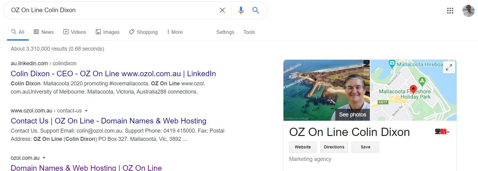 Google Listing OZ On Line Google Listing OZ On Line